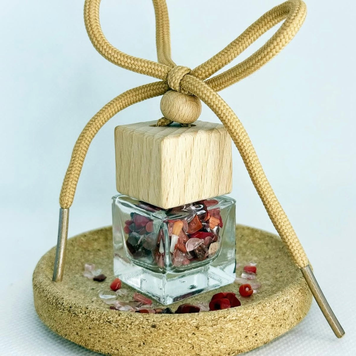 Crimson Bloom (Agate Mix Crystal) Car/Home Diffuser