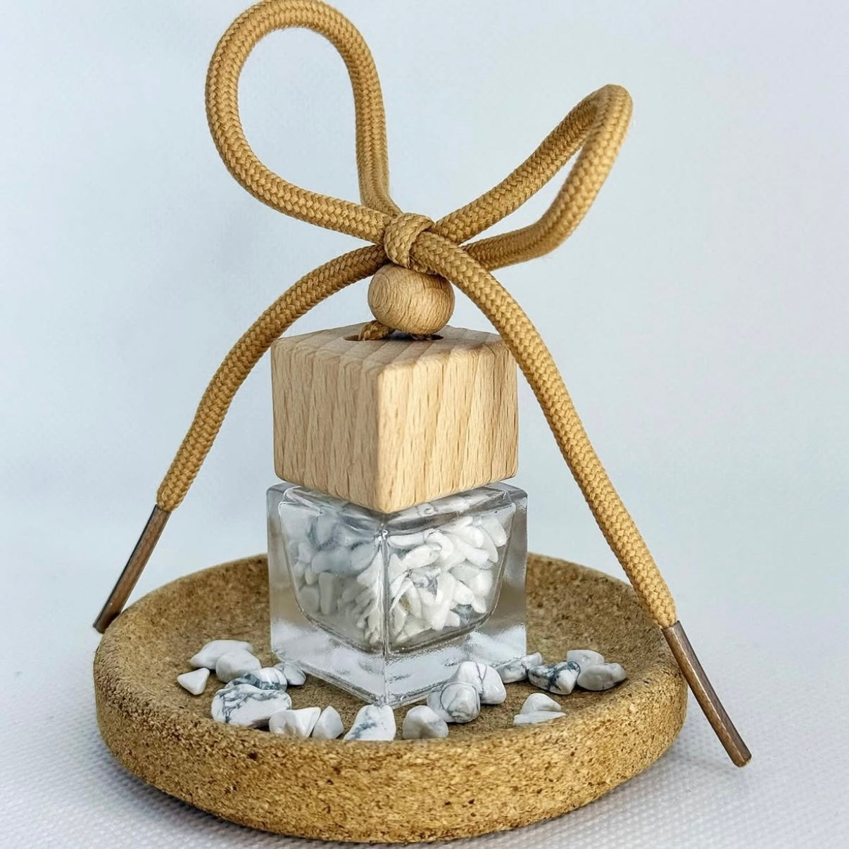 White Haze (Howlite Crystal) Car/Home Diffuser